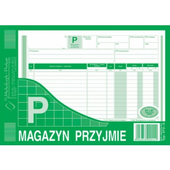 P magazyn przyjmie A5 372-3